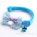 Colorful Bow Adjustable Pet Collar for Cat